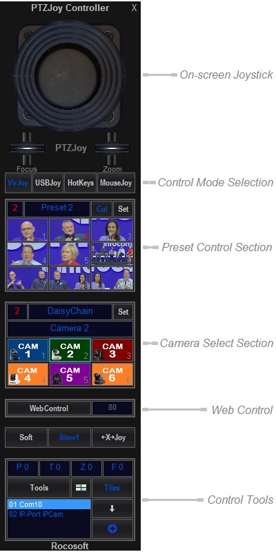 rocosoft-visca-ptz-controller-ptzjoy-pro-com-port