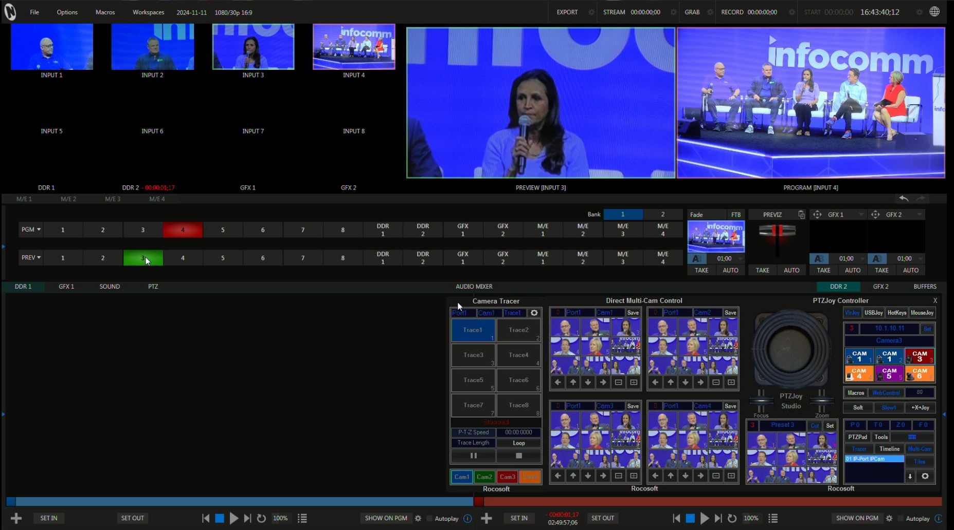 rocosoft-ptz-controller-ptzjoy-on-tricaster